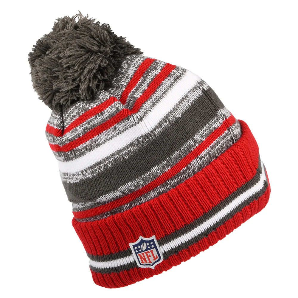 New Era Tampa Bay Buccaneers Bommelmütze NFL Sport Knit OTC - Rot-Schwarz - Image 2