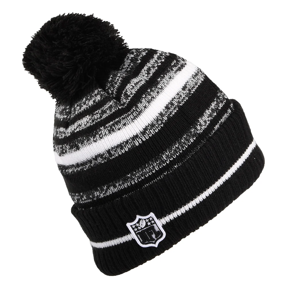 New Era Tampa Bay Buccaneers Bommelmütze - NFL Sport Knit OTC - Schwarz-Weiß - Image 2