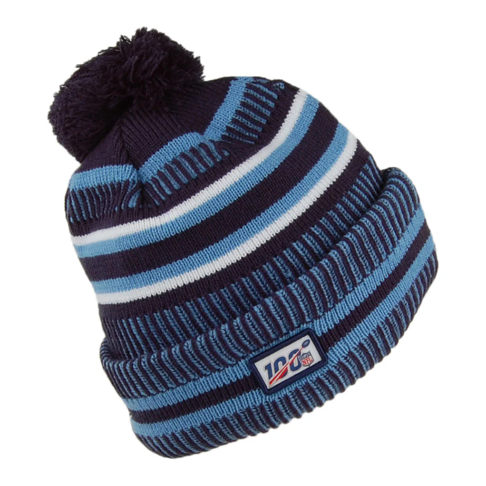 New Era Tennessee Titans Bommelmütze - NFL On Field Knit - Blau - Image 2