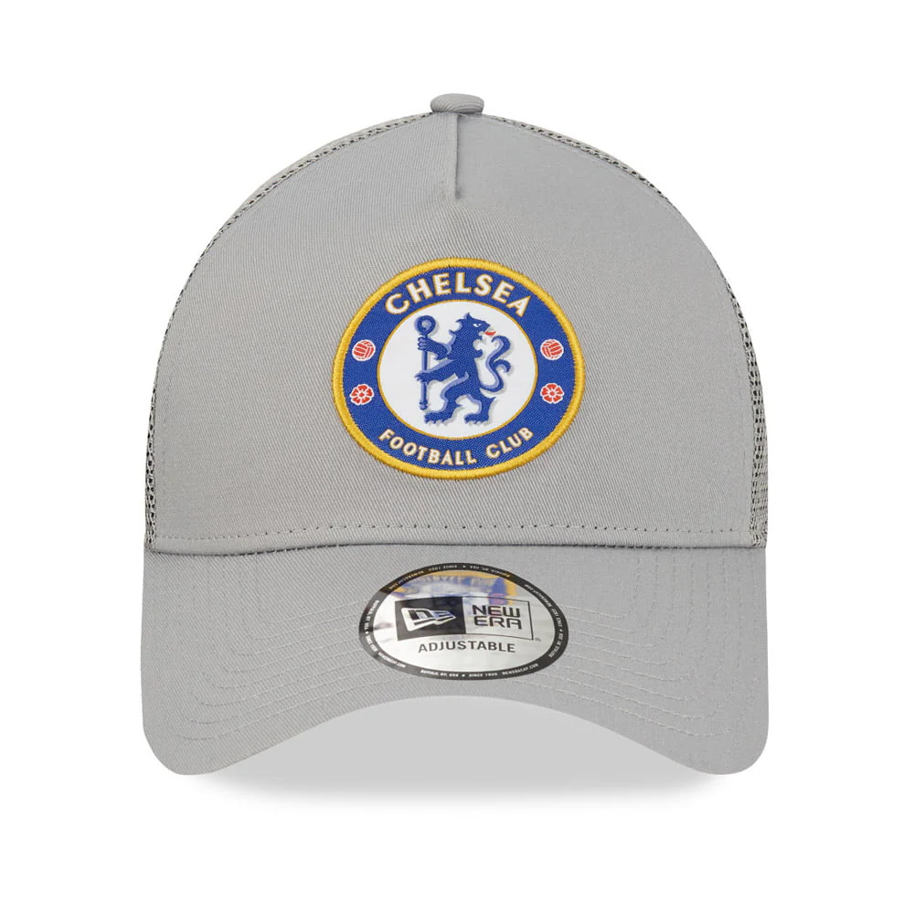 New Era Unisex 9FORTY A-Frame Chelsea FC Trucker Cap - Grau - Image 2