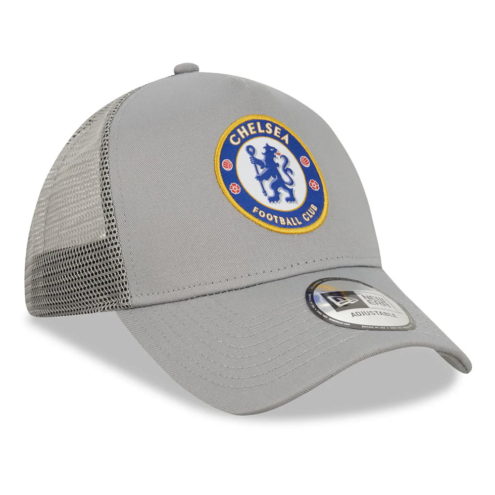 New Era Unisex 9FORTY A-Frame Chelsea FC Trucker Cap - Grau - Image 3