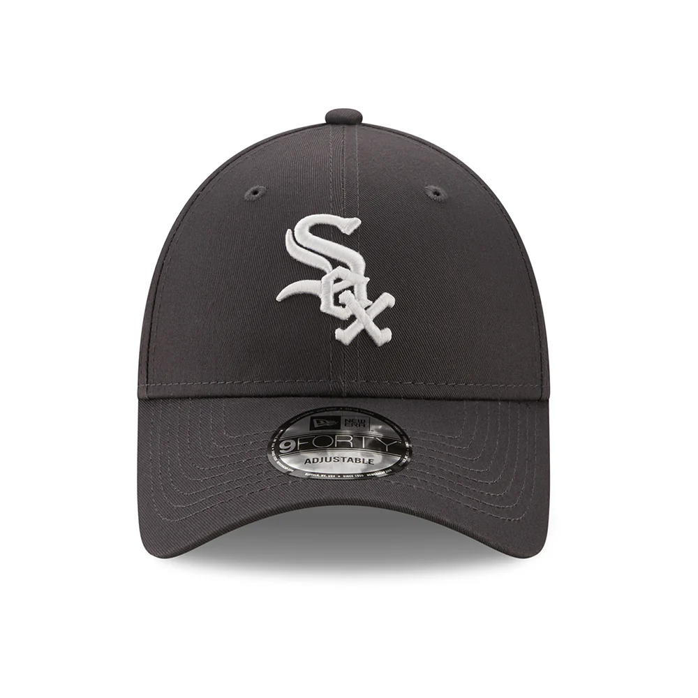 New Era 9FORTY Chicago White Sox Baseball Cap - MLB League Essential II - Graphitgrau-Weiß - Image 2