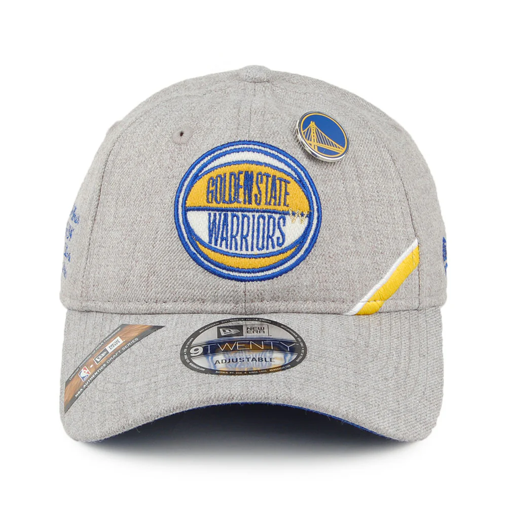 New Era Unisex 9TWENTY Golden State Warriors Baseball Cap - Meliertes Grau - Image 2