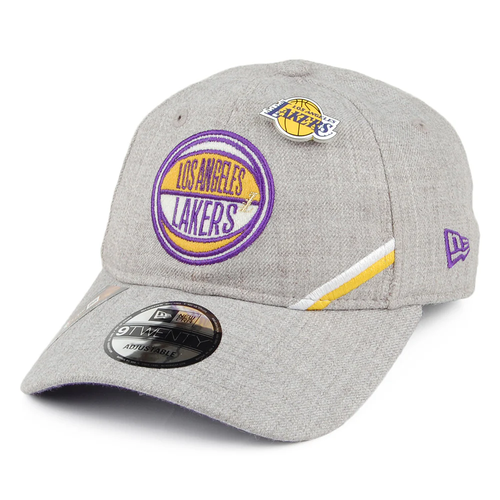 New Era Unisex 9TWENTY L.A. Lakers Baseball Cap - Meliertes Grau