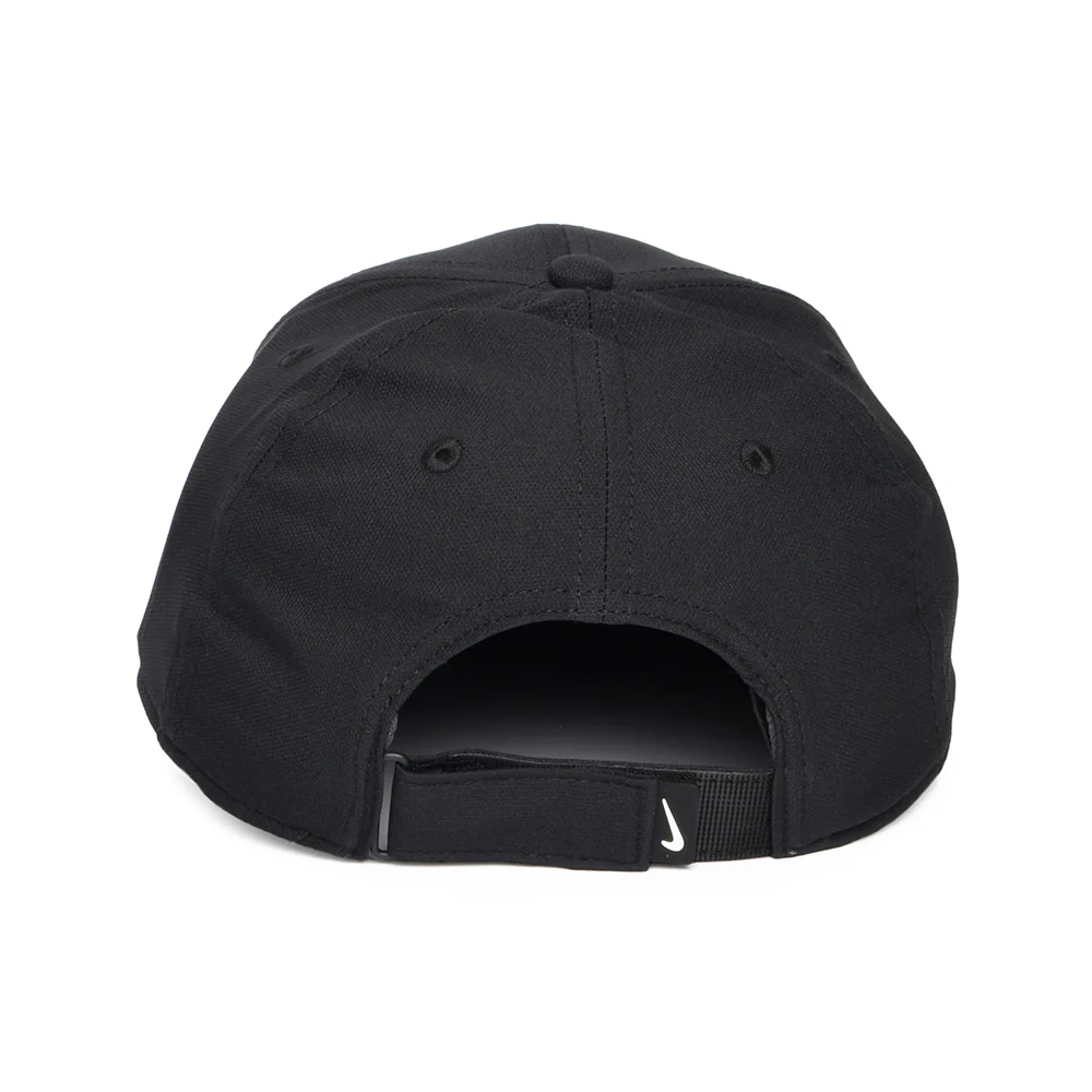 Nike Golf Dri-Fit Strukturierte Baseball Cap - Schwarz auf Schwarz - Image 3