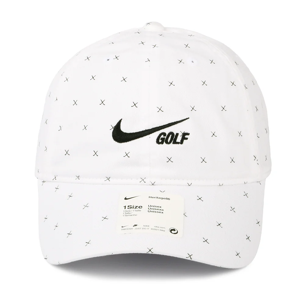 Nike Golf Heritage 86 Washed Club Baseball Cap - Weiß - Image 2