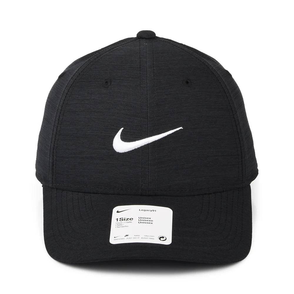 Nike Golf Legacy 91 Novelty Baseball Cap - Schwarz Meliert - Image 2