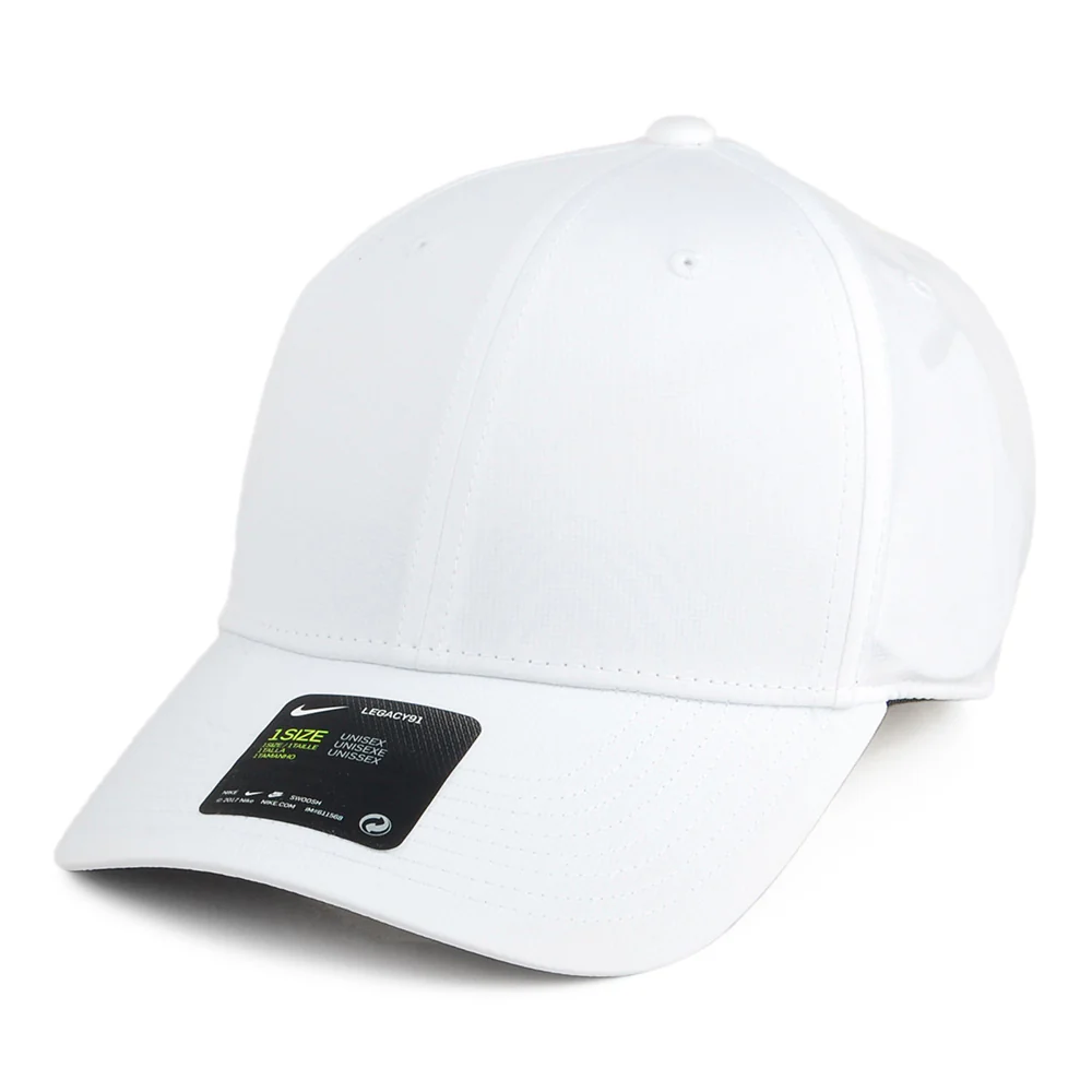 Nike Golf Legacy 91 Tech Unbedruckte Baseball Cap - Weiß