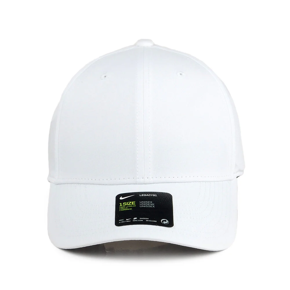 Nike Golf Legacy 91 Tech Unbedruckte Baseball Cap - Weiß - Image 2