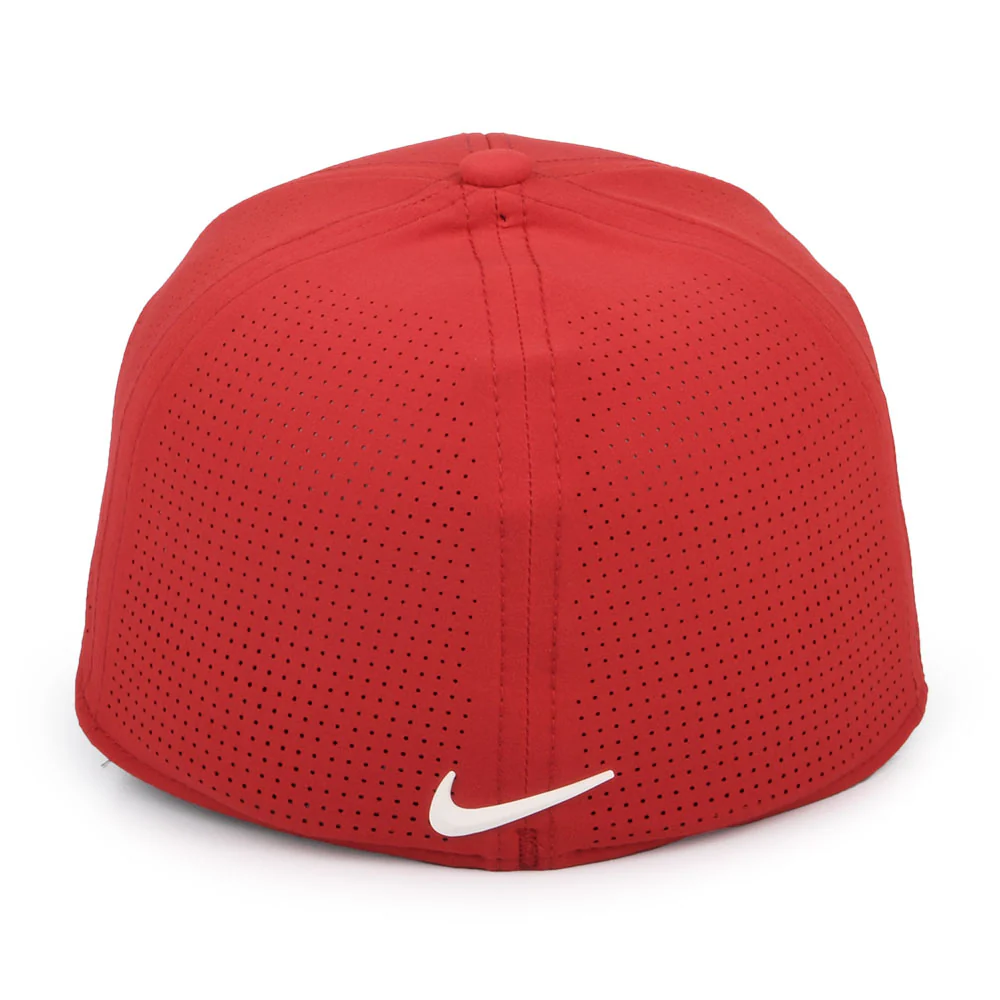 Nike Golf Tiger Woods Aerobill H86 perforiert Baseball Cap - Rot - Image 3