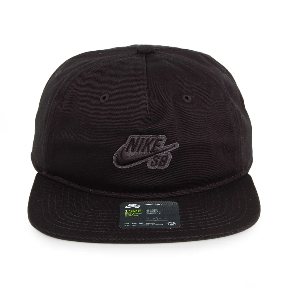 Nike SB Icon Pro Tonal Snapback Cap - Schwarz - Image 2