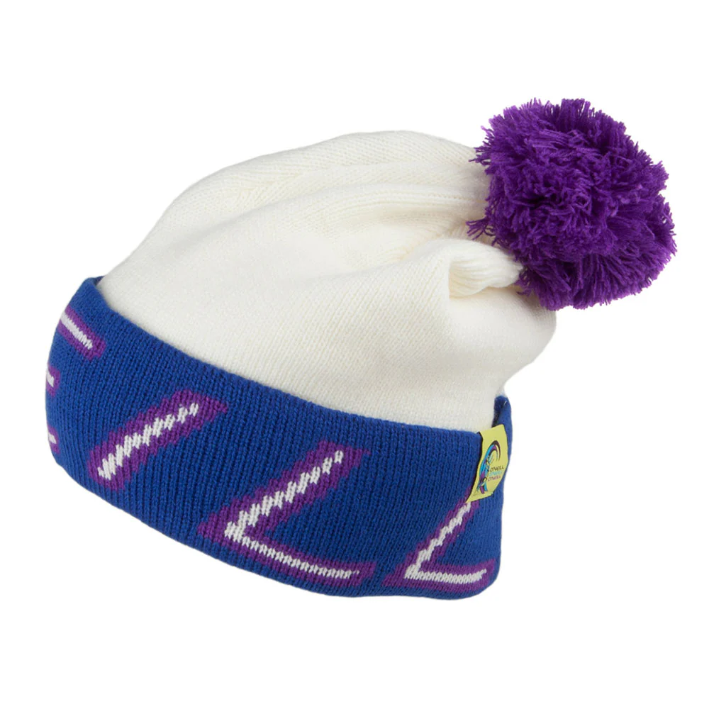 O'Neill Big O'Neill Beanie Mütze - Lila-Weiß