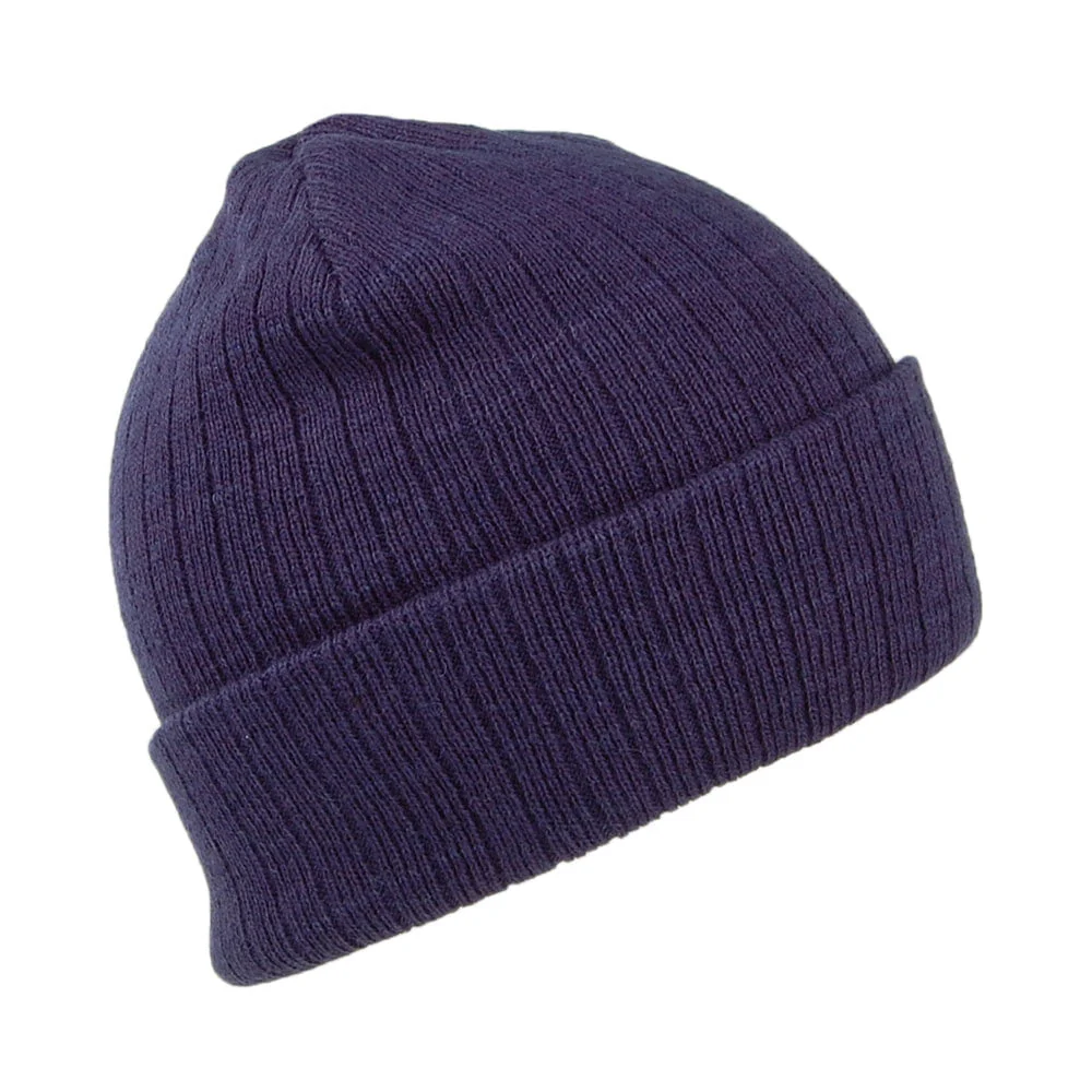 O'Neill Everyday Beanie Mütze Linien Strick - Dunkles Marineblau - Image 2