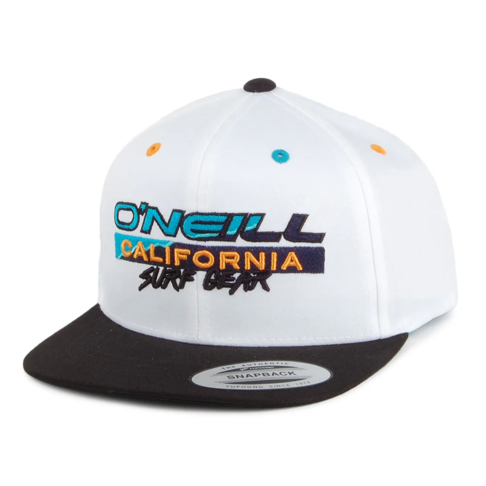 O'Neill Kinder Stamped Snapback Cap - Weiß-Schwarz