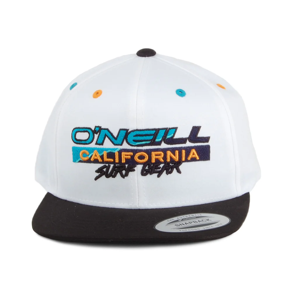 O'Neill Kinder Stamped Snapback Cap - Weiß-Schwarz - Image 2