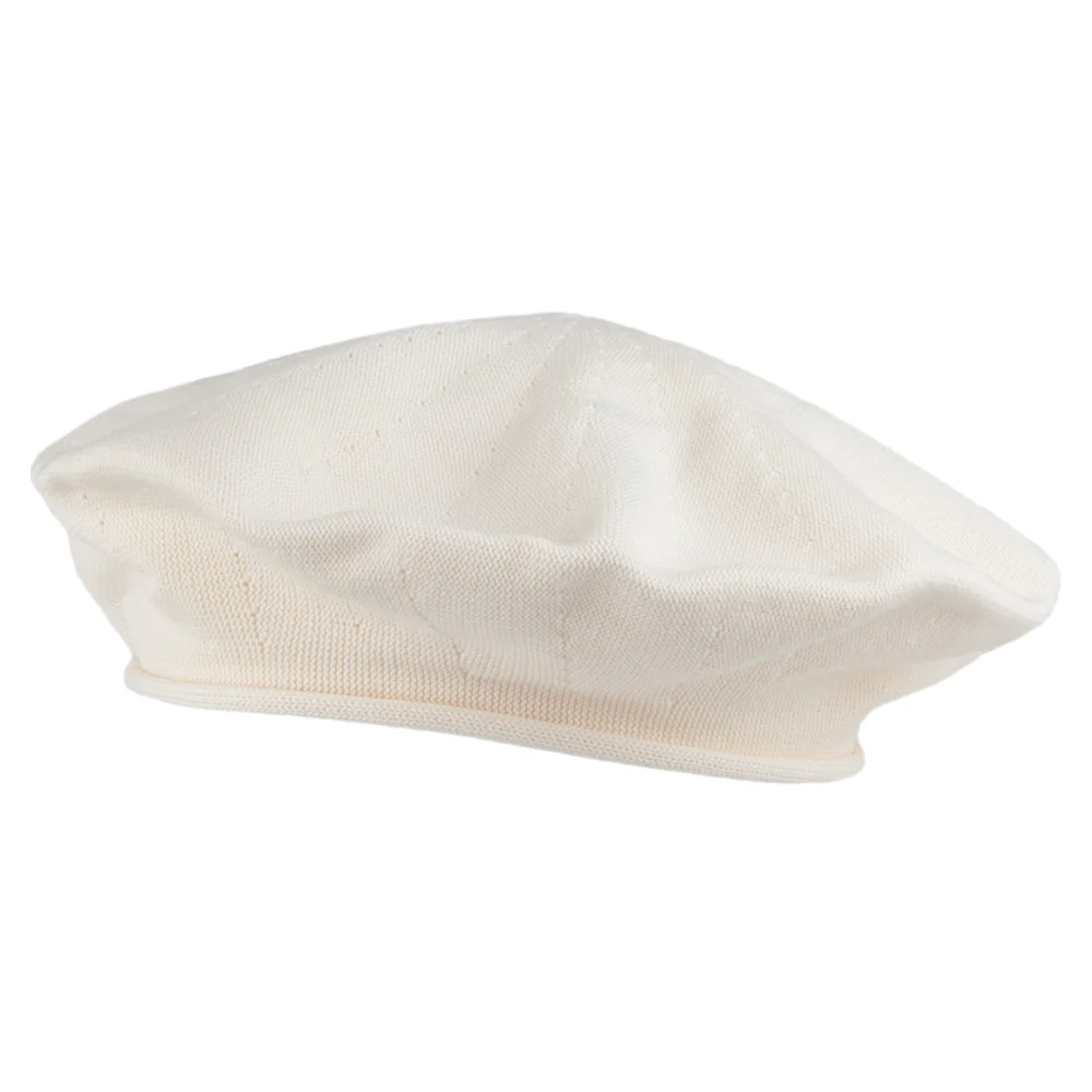 Parkhurst 29 cm Baskenmütze aus Baumwolle - Natur