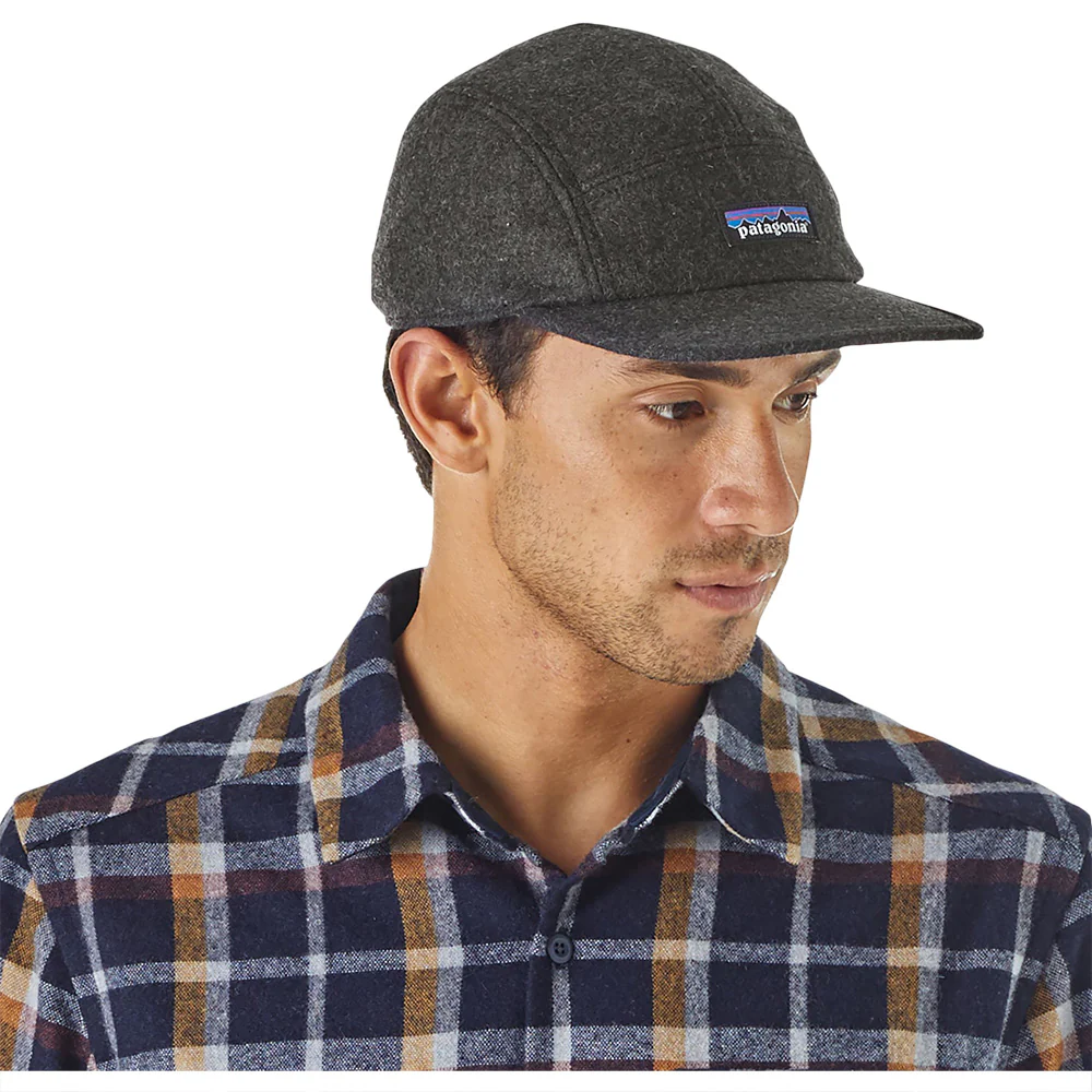 Patagonia 5 Paneelen Cap aus recycelter Wolle - Grau - Image 4