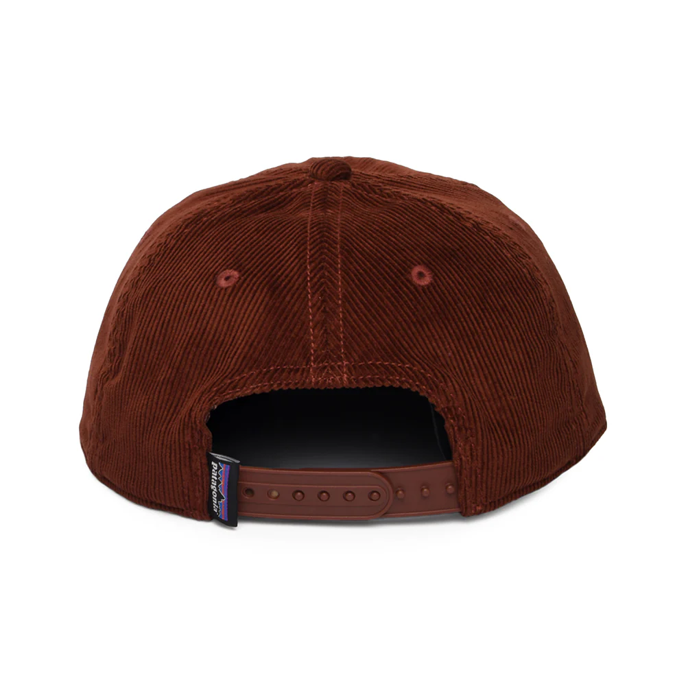 Patagonia 73 Skyline Kord Snapback Cap - Dunkler Rost - Image 3