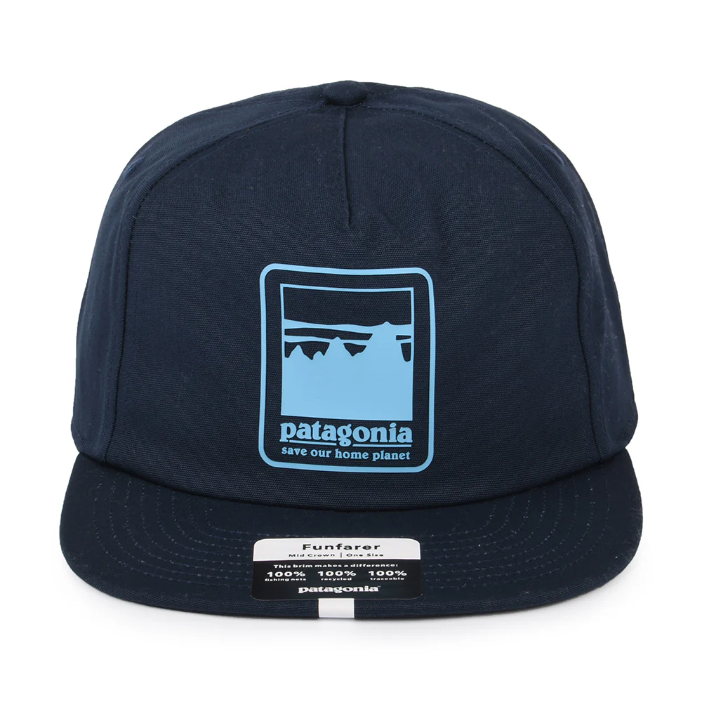 Patagonia Alpine Icon Funfarer Baseball Cap aus organischer Baumwolle - Marineblau - Image 2
