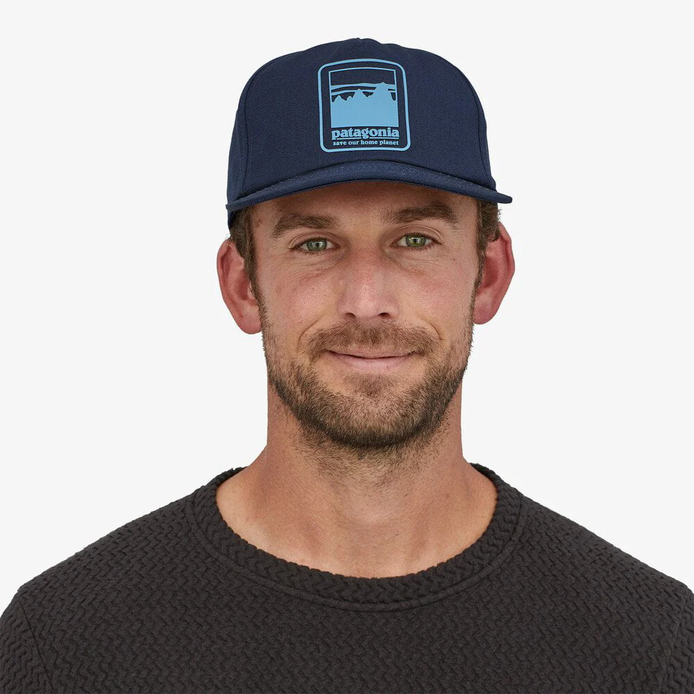 Patagonia Alpine Icon Funfarer Baseball Cap aus organischer Baumwolle - Marineblau - Image 4