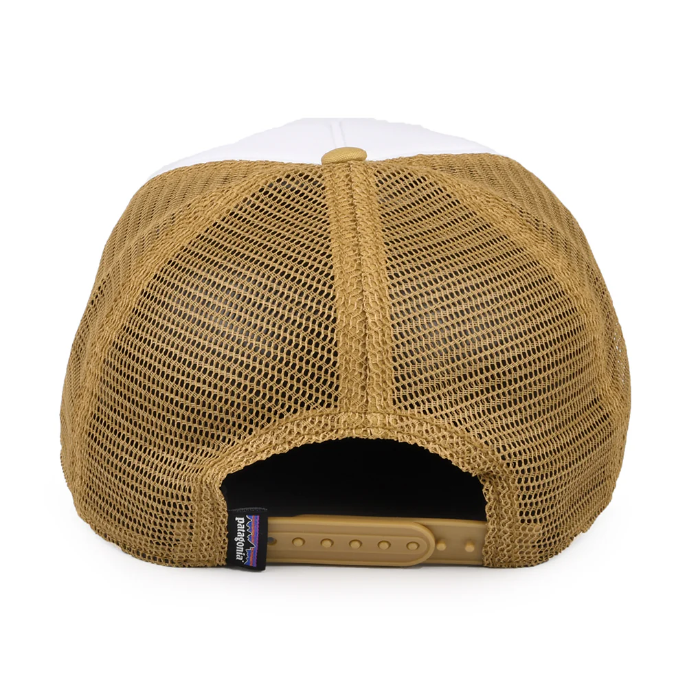 Patagonia Alpine Icon Interstate Trucker Cap - Weiß-Braun - Image 3