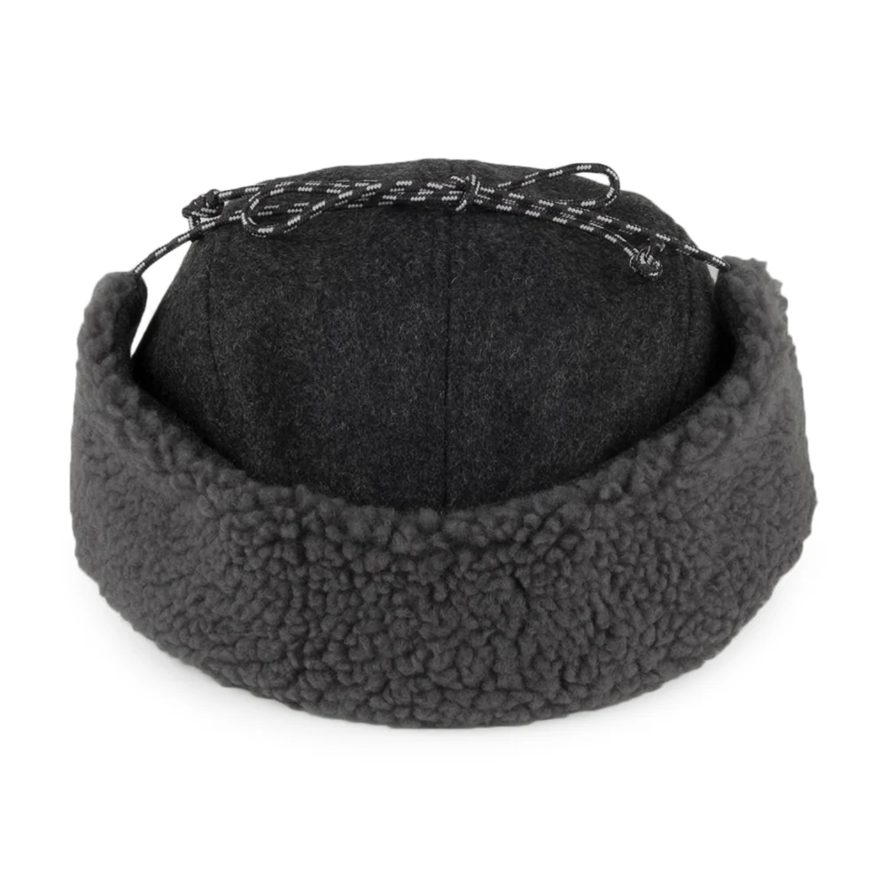 Patagonia Baseball Cap mit Ohrenklappen aus recycelter Wolle - Grau - Image 3