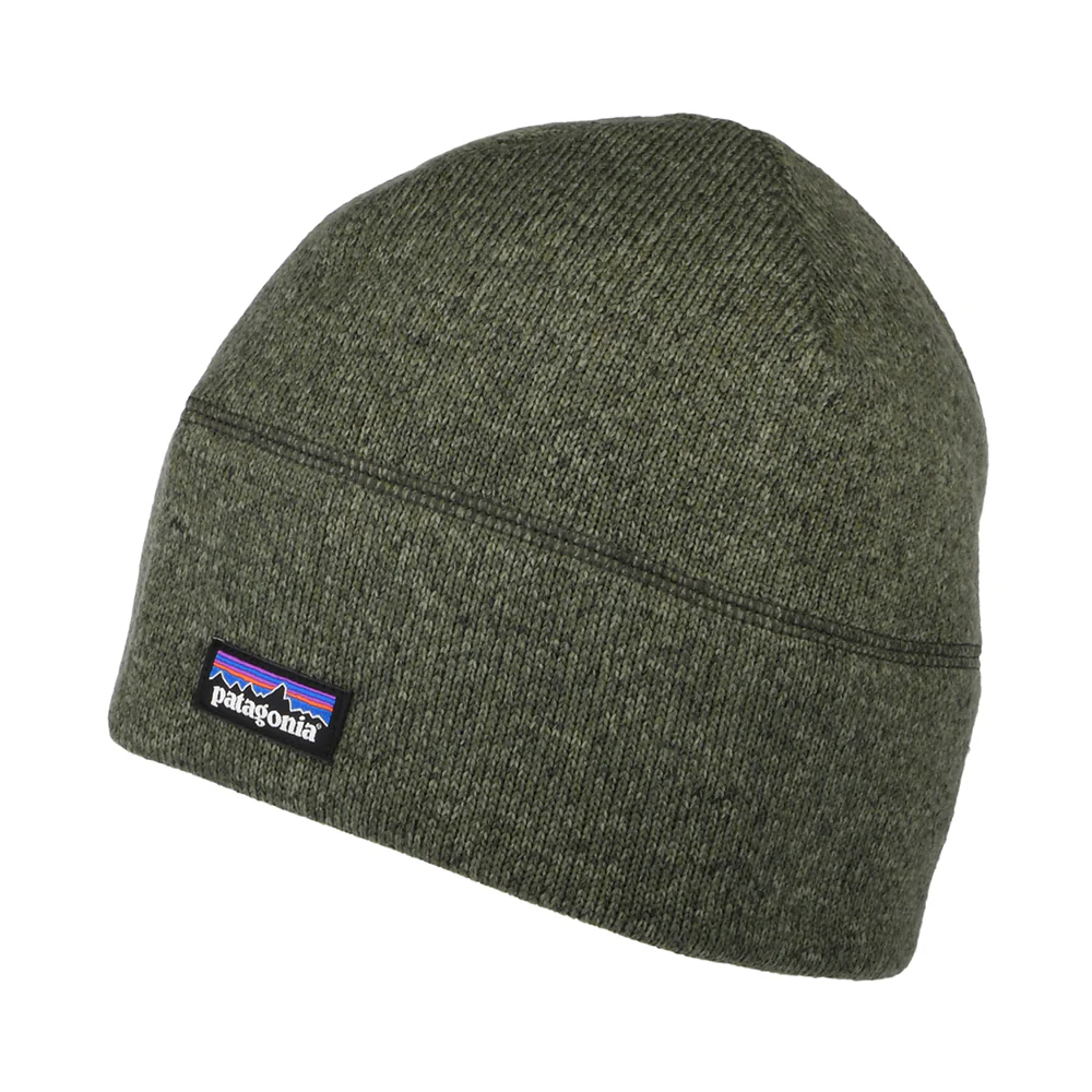 Patagonia Better Sweater Recycelte Beanie Mütze - Grün
