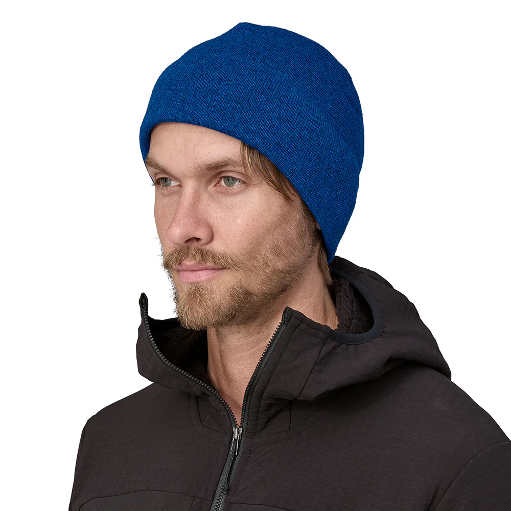Patagonia Better Sweater Recycelte Beanie Mütze - Königsblau - Image 3