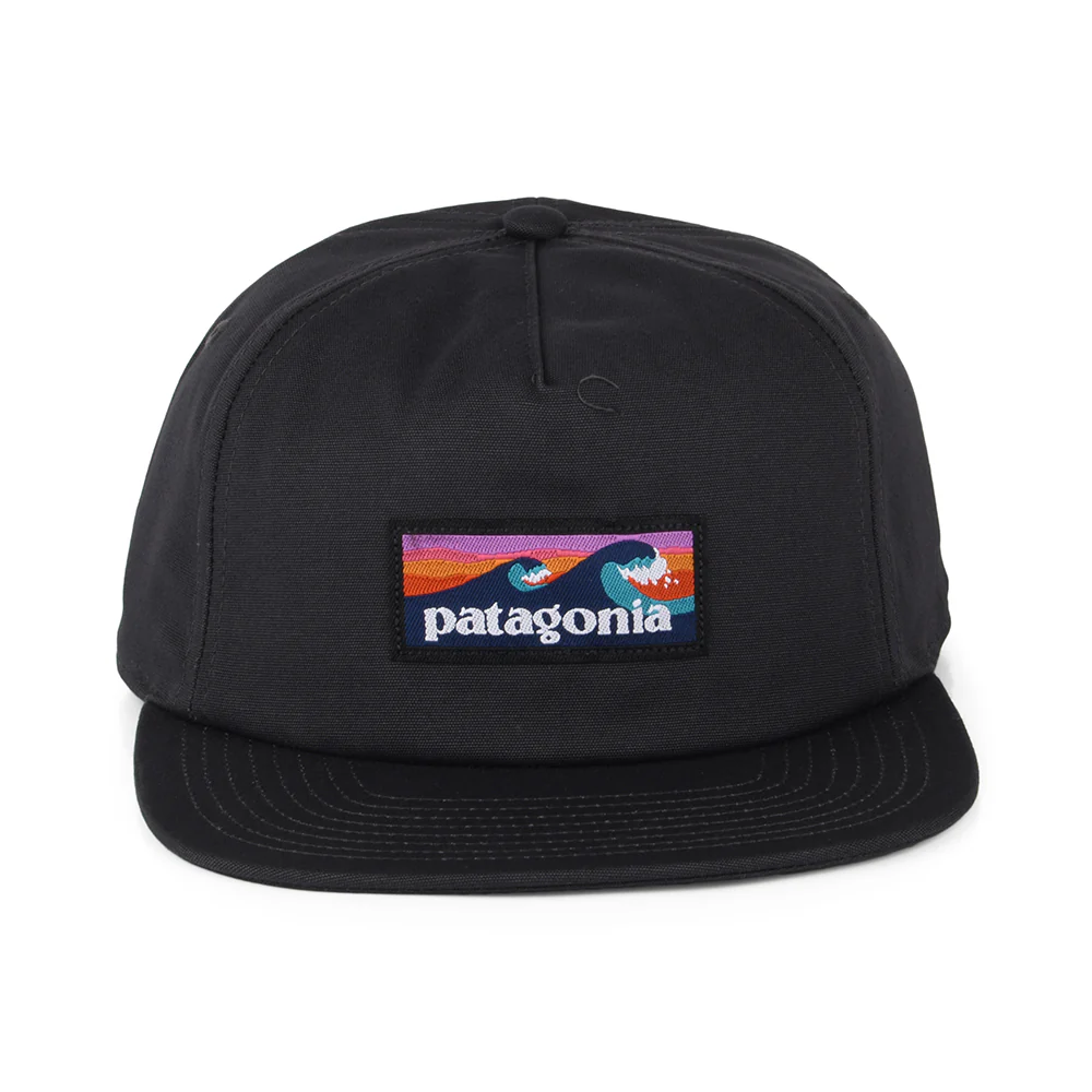 Patagonia Boardshort Label Funfarer Baseball Cap aus organischer Baumwolle - Tintenschwarz - Image 2