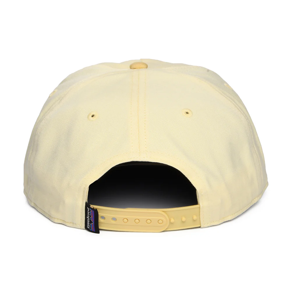 Patagonia Boardshort Label Funfarer Baseball Cap aus organischer Baumwolle - Buttermilch-Hellbraun - Image 3