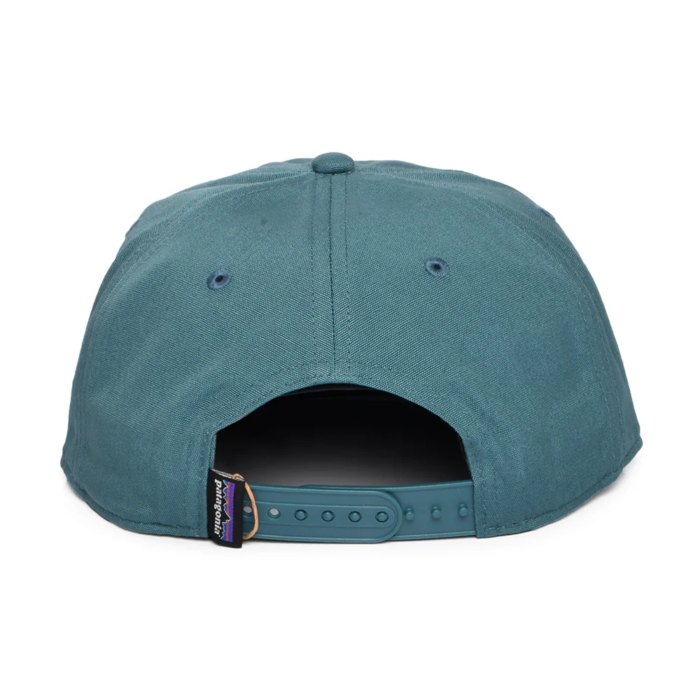 Patagonia Boardshort Label Funfarer Baseball Cap aus organischer Baumwolle - Dunkles Petrol - Image 3
