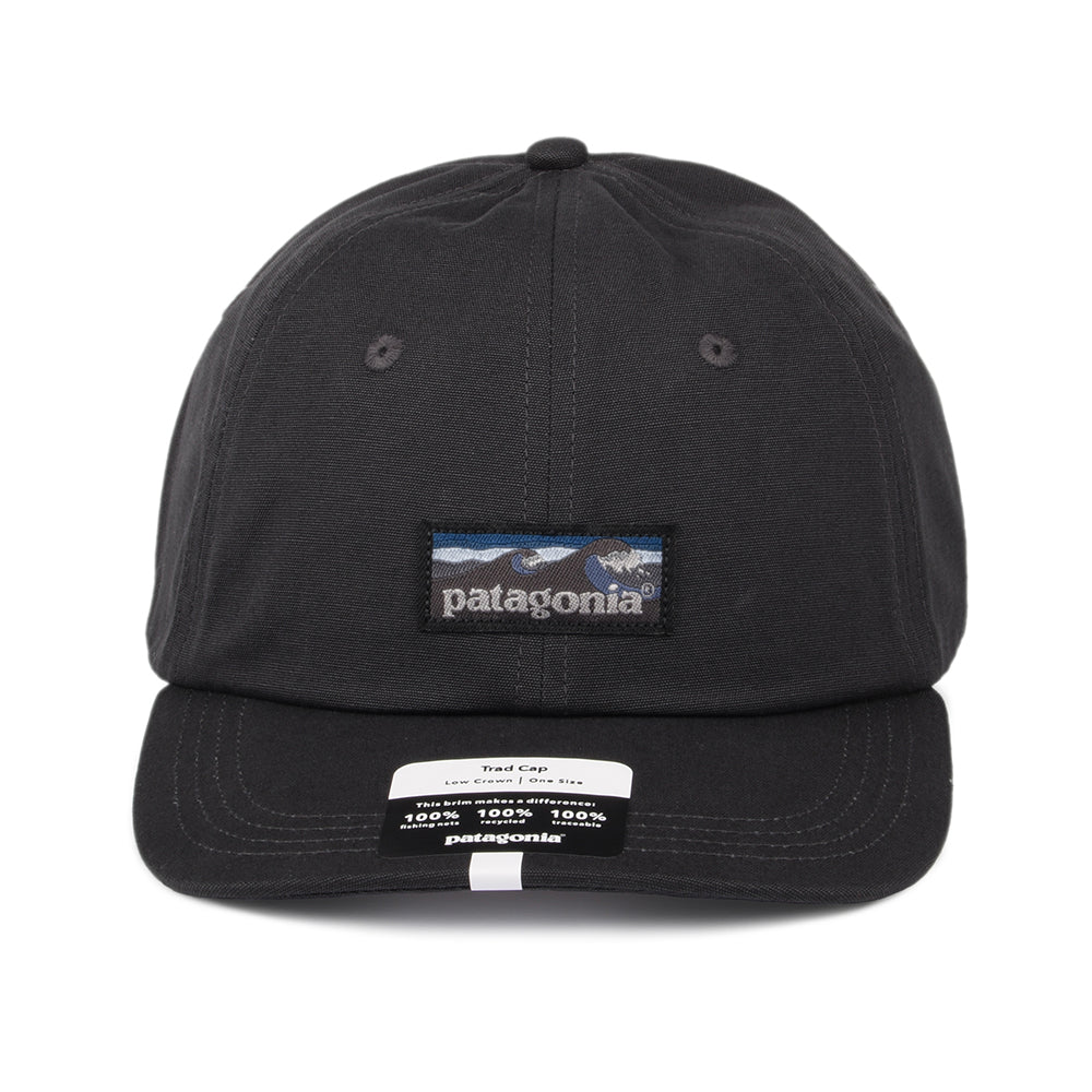 Patagonia Boardshort Label Trad Baseball Cap - Dunkelgrau - Image 2