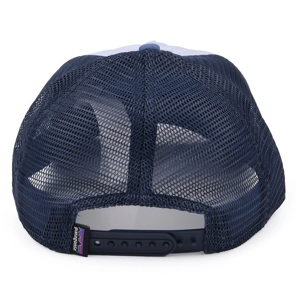 Patagonia Damen Pastell P-6 Label Layback Trucker Cap - Hellblau-Marineblau - Image 3
