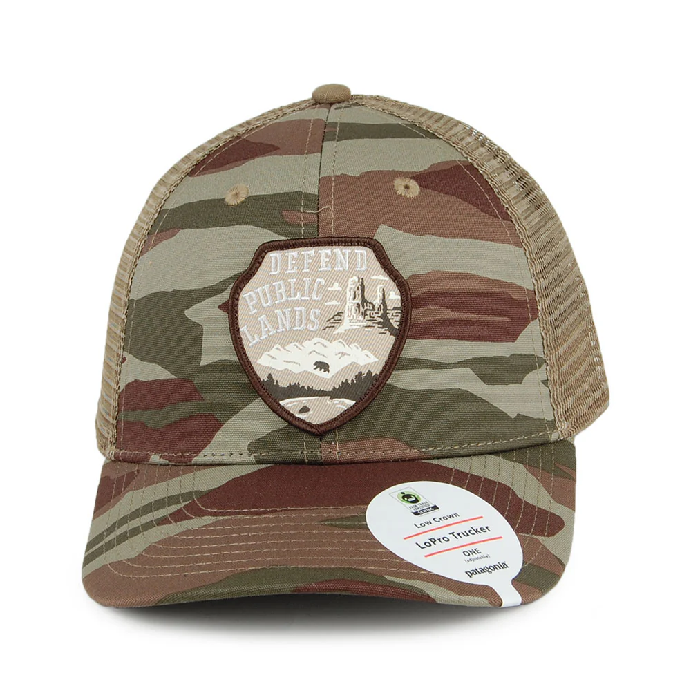 Patagonia Defend Public Lands LoPro Trucker Cap - Tarnfarben - Image 2
