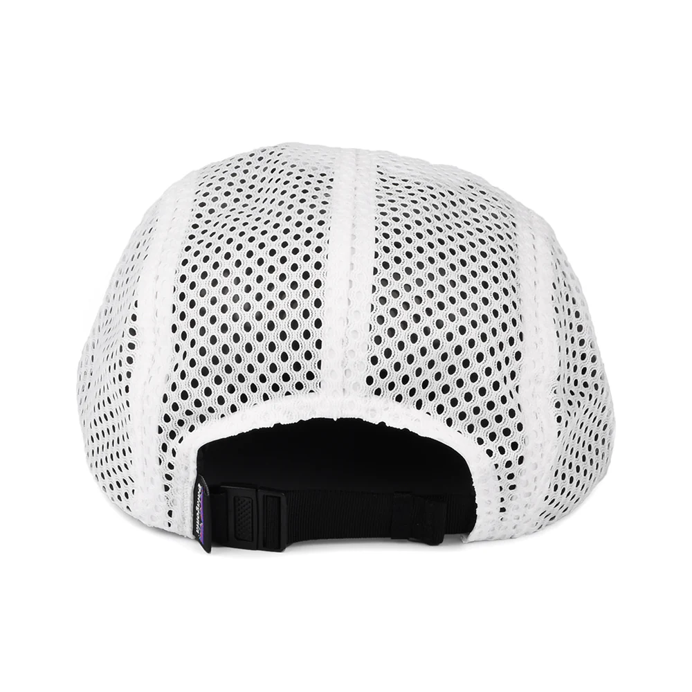 Patagonia Duckbill Recycled 5 Paneelen Cap - Rostrot-Weiß - Image 3