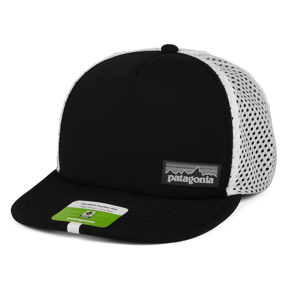 Patagonia Duckbill Recycled Trucker Cap - Schwarz