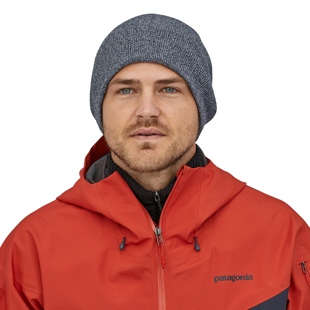 Patagonia Everyday Recycled Beanie Mütze - Marineblau - Image 3