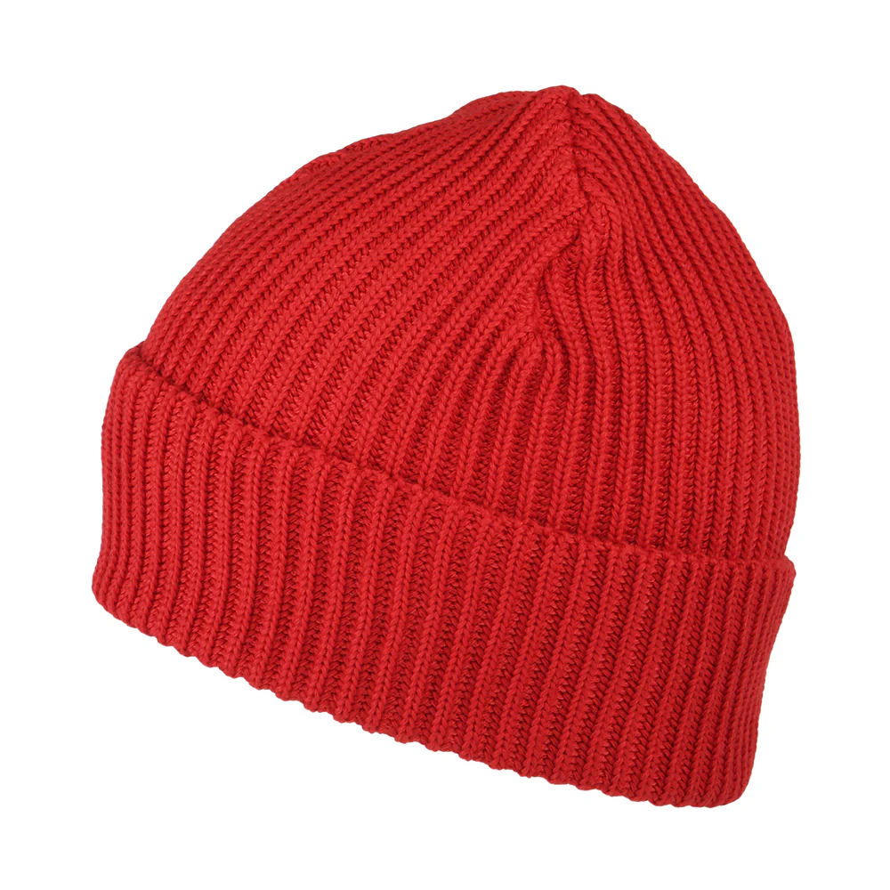 Patagonia Fishermans gerollt Beanie Mütze - Feuerwehrrot - Image 2