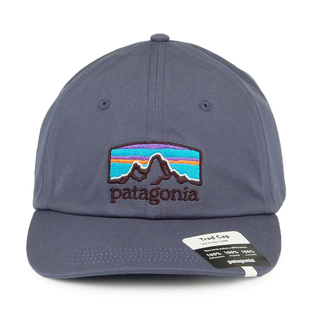 Patagonia Fitz Roy Horizons Trad Baseball Cap aus organischer Baumwolle - Blau - Image 2