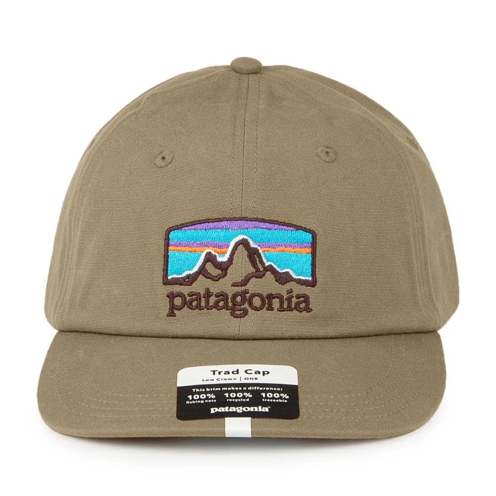 Patagonia Fitz Roy Horizons Trad Baseball Cap aus organischer Baumwolle - Braun - Image 2
