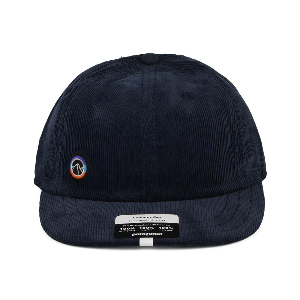 Patagonia Fitz Roy Icon Kord Snapback Cap - Marineblau - Image 2
