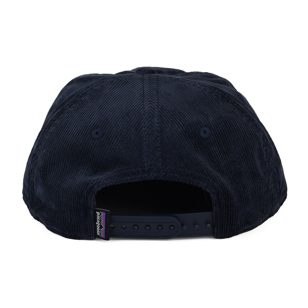 Patagonia Fitz Roy Icon Kord Snapback Cap - Marineblau - Image 3