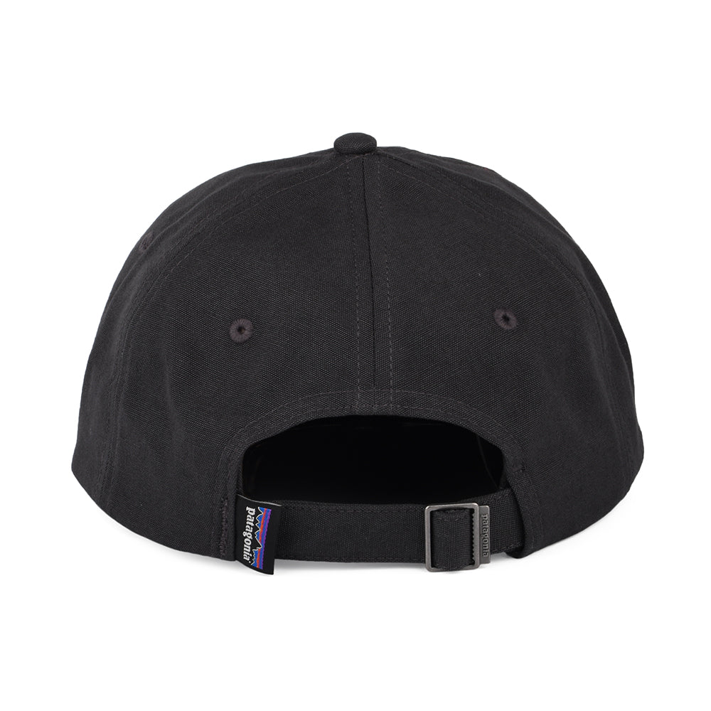 Patagonia Fitz Roy Icon Trad Baseball Cap aus organischer Baumwolle - Tintenschwarz - Image 3