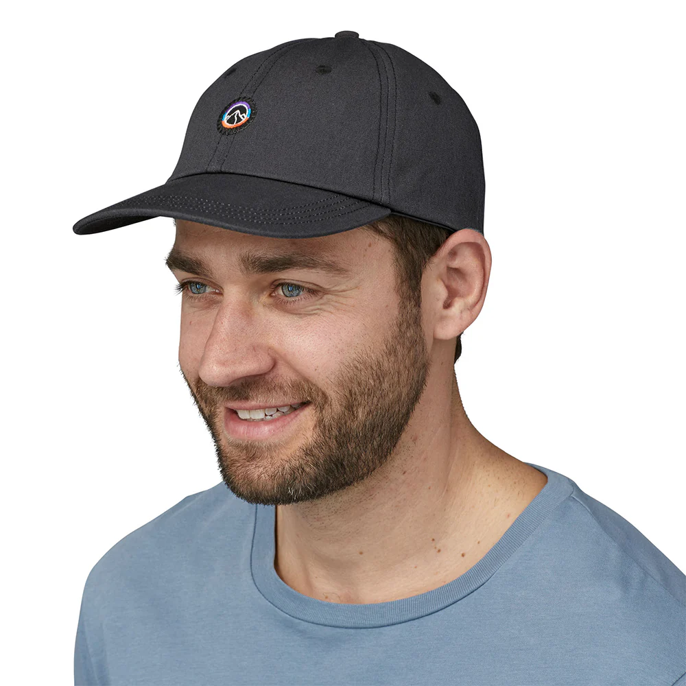 Patagonia Fitz Roy Icon Trad Baseball Cap aus organischer Baumwolle - Tintenschwarz - Image 4