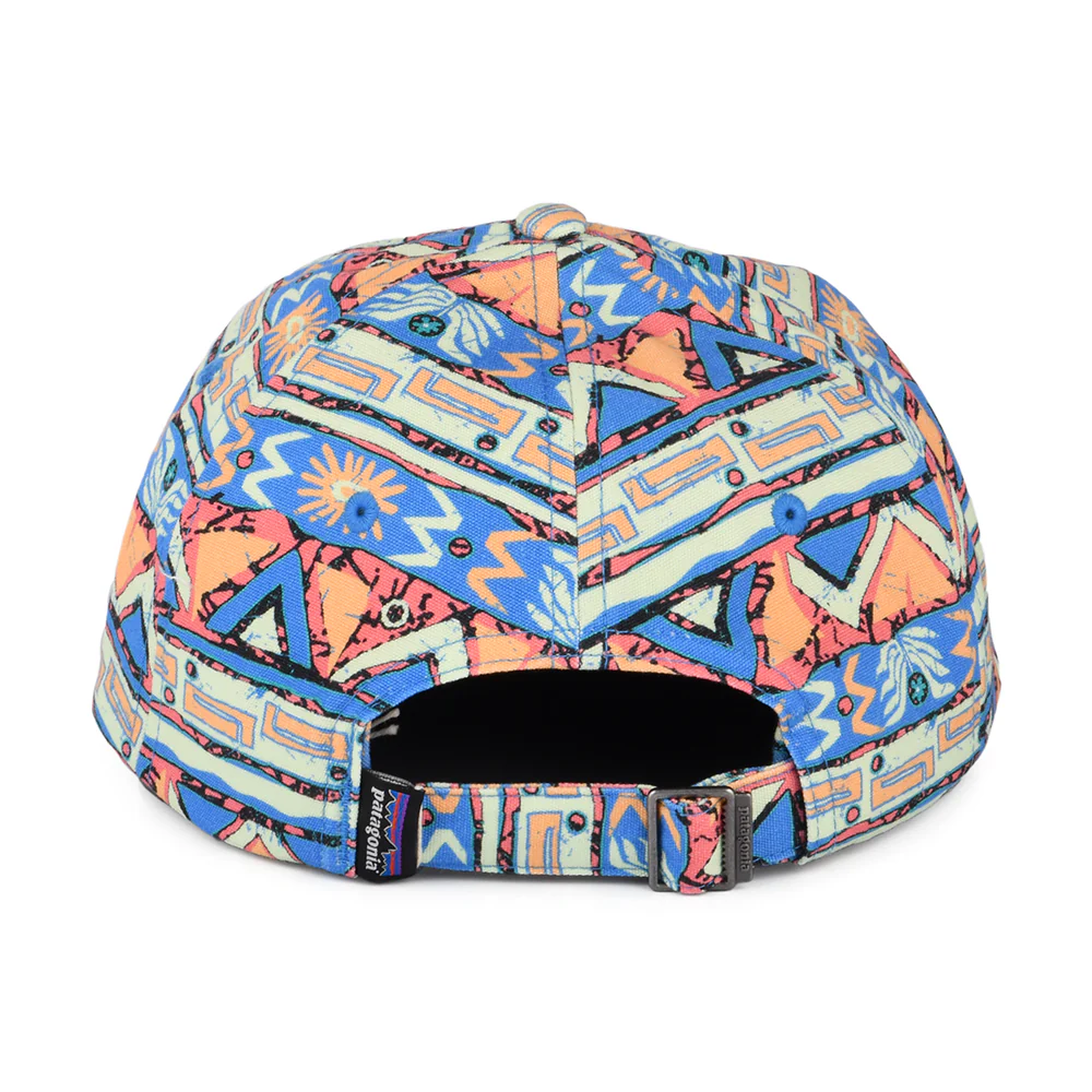 Patagonia High Hopes Geo Small P-6 Label Trad Baseball Cap aus organischer Baumwolle - Grün-Blau-Multi - Image 3