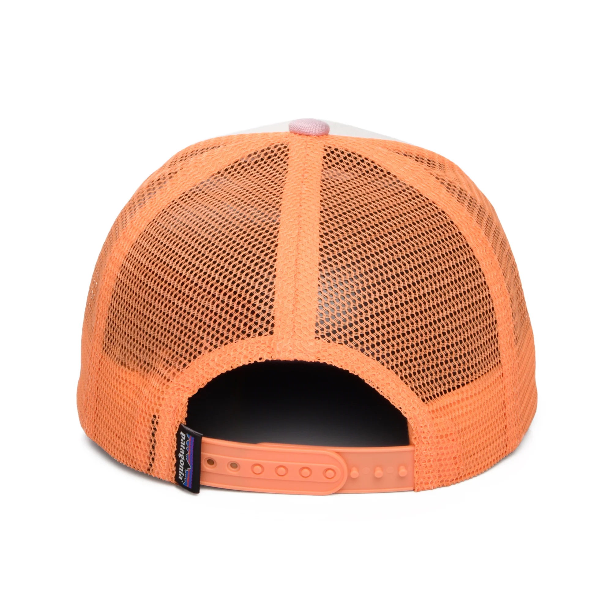Patagonia Kinder Friends Lei Trucker Cap aus organischer Baumwolle - Weiß-Violett-Pfirsich - Image 3