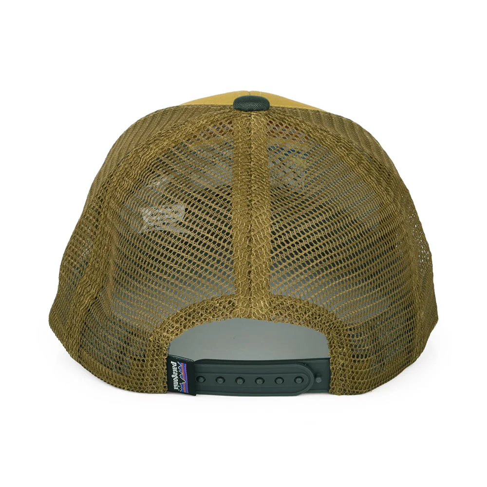 Patagonia Kinder Line Logo Ridge Trucker Cap aus organischer Baumwolle - Weizen - Image 3