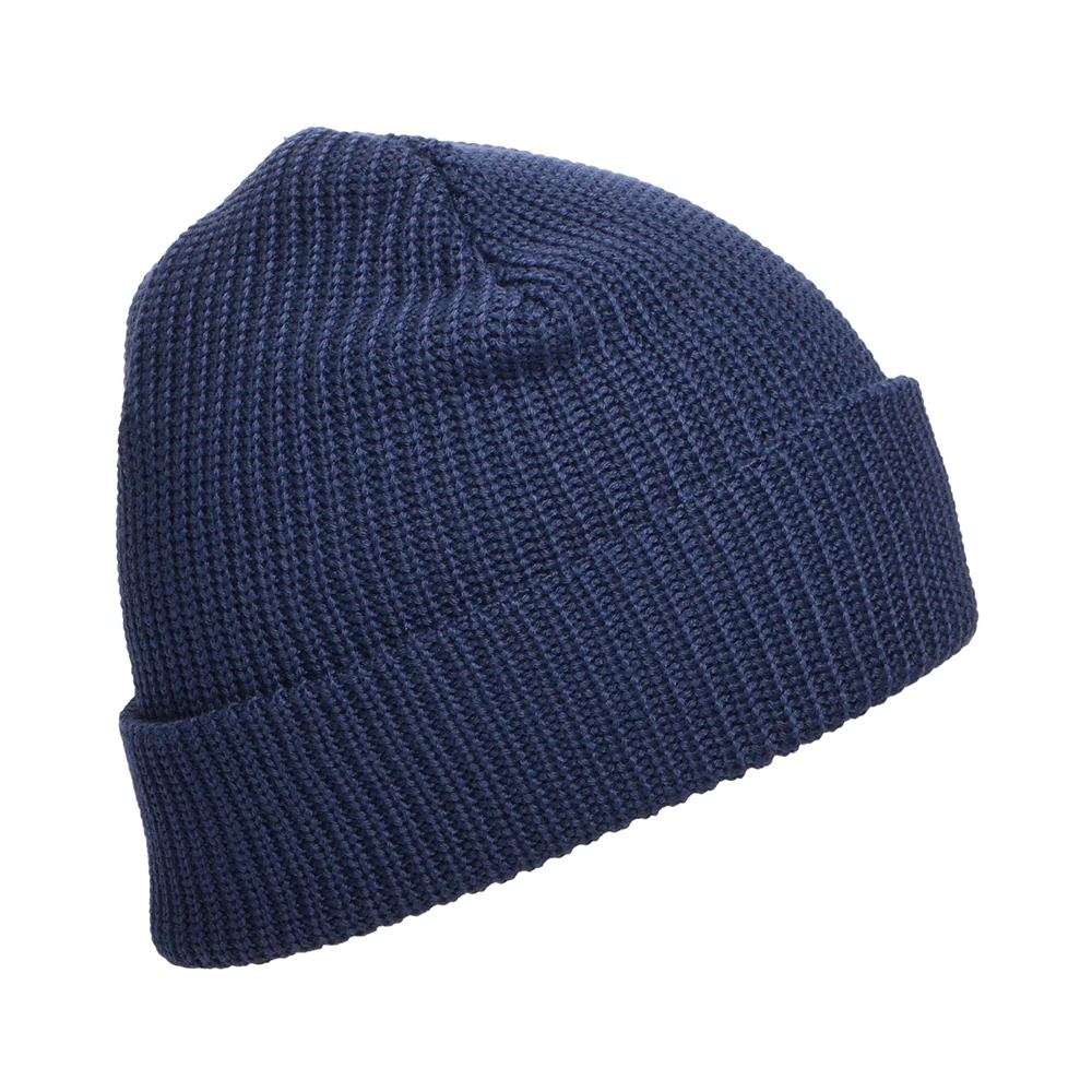 Patagonia Kinder P-6 Logo Recycled Beanie Mütze - Marineblau - Image 2