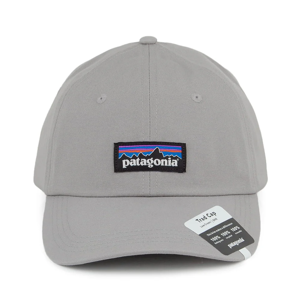 Patagonia P-6 Label Trad Baseball Cap aus organischer Baumwolle - Grau - Image 2
