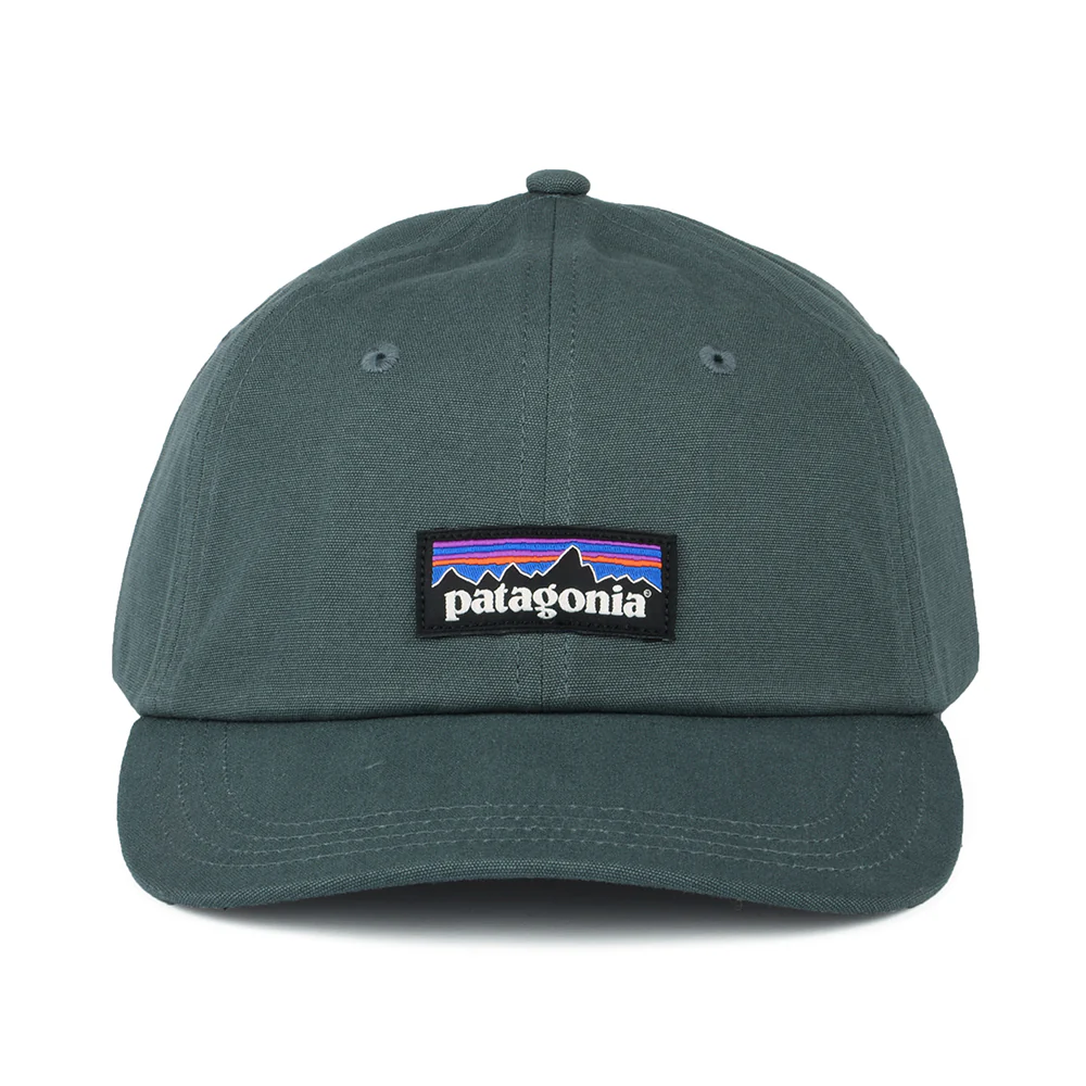 Patagonia P-6 Label Trad Baseball Cap aus organischer Baumwolle - Helles Waldgrün - Image 2